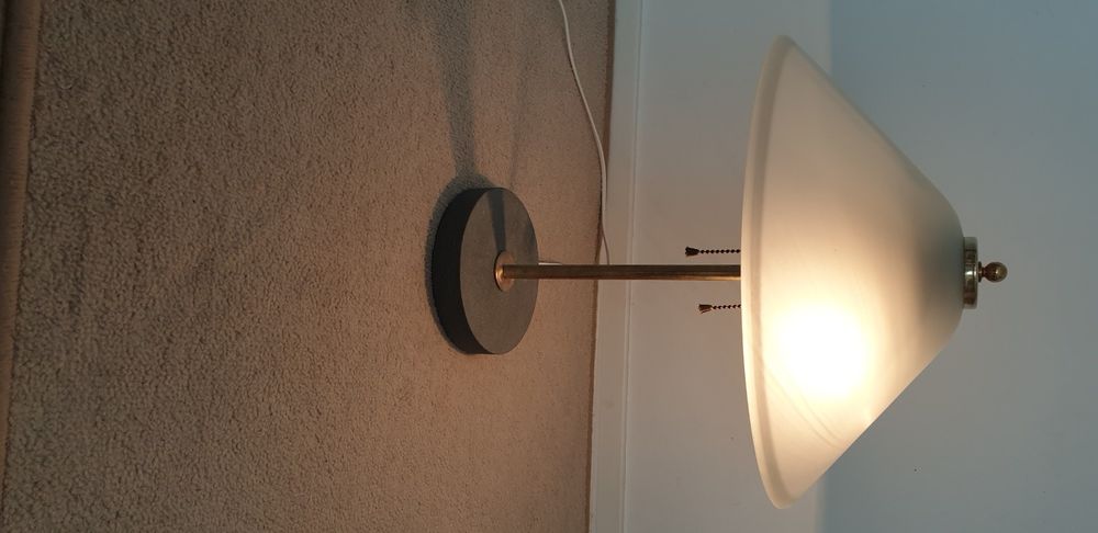 Accesoriu decorațiune înfrumusețare sticla alama SUA 1970