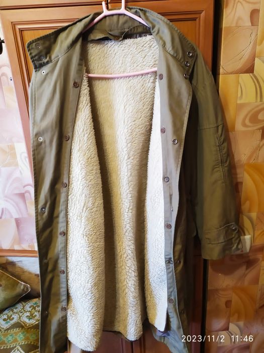 Плащ два в одном с утепленной подстежкой. Польша.