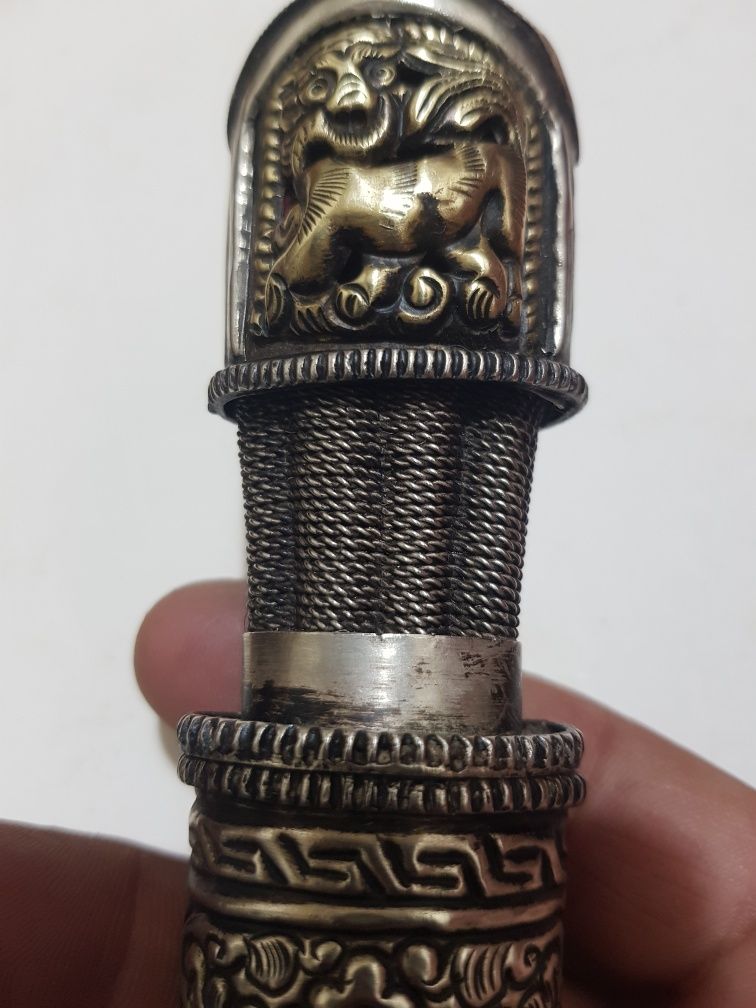 Cutit pumnal budist vintage