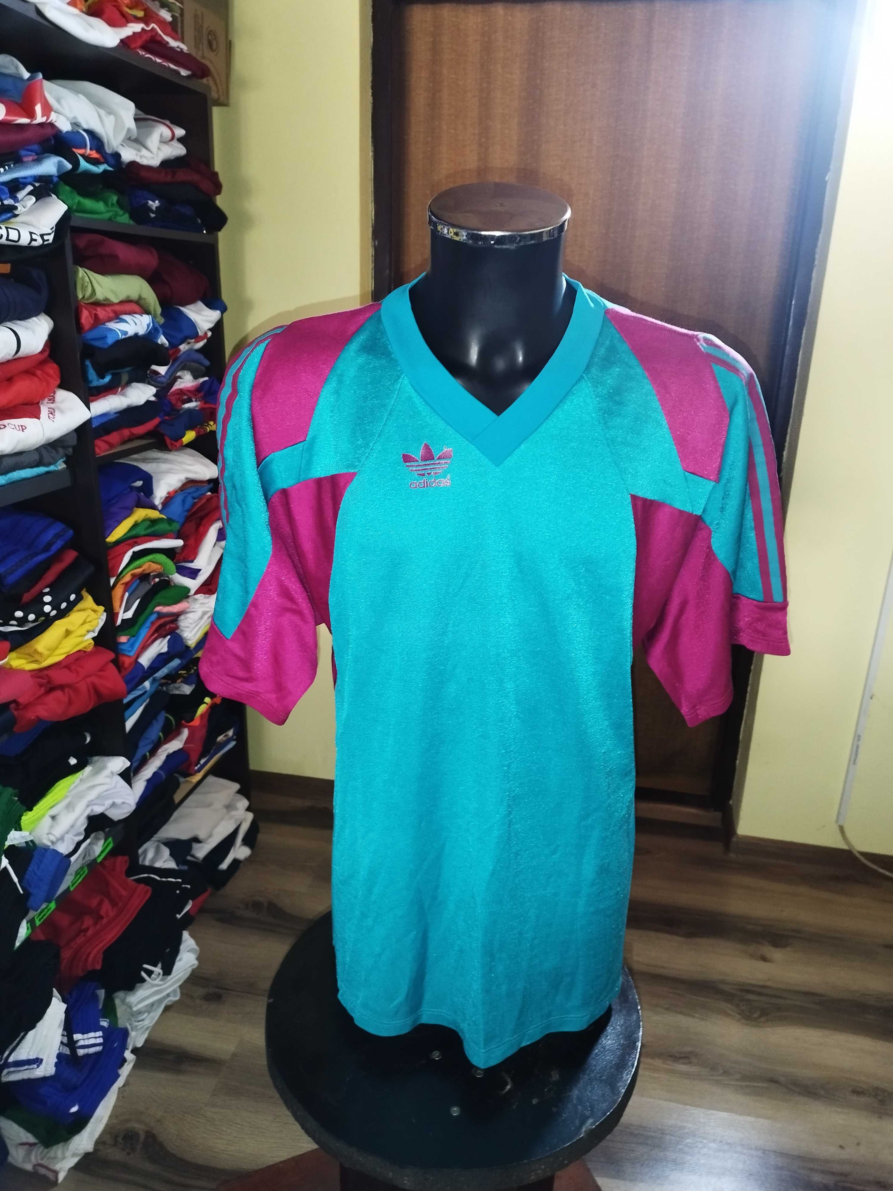 tricou adidas #13 retro vintage 80s marimea XL