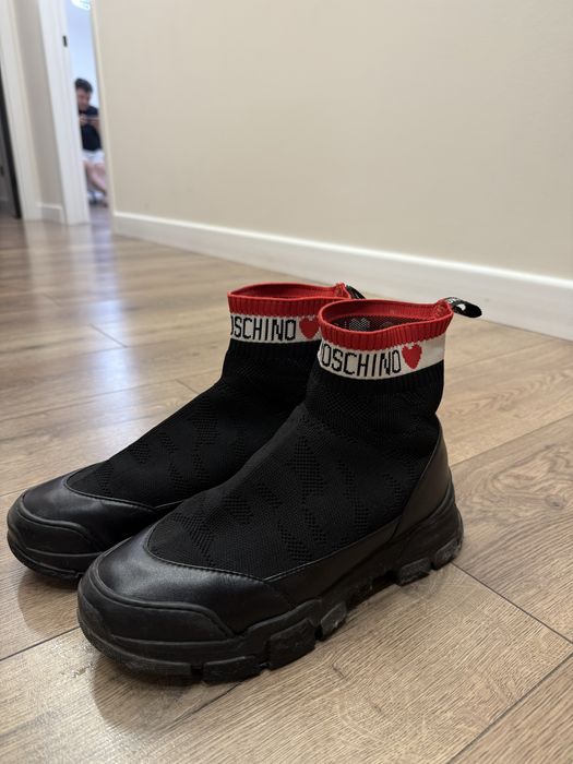 Ботинки, Сапоги осенние бренд baldi, love moschino