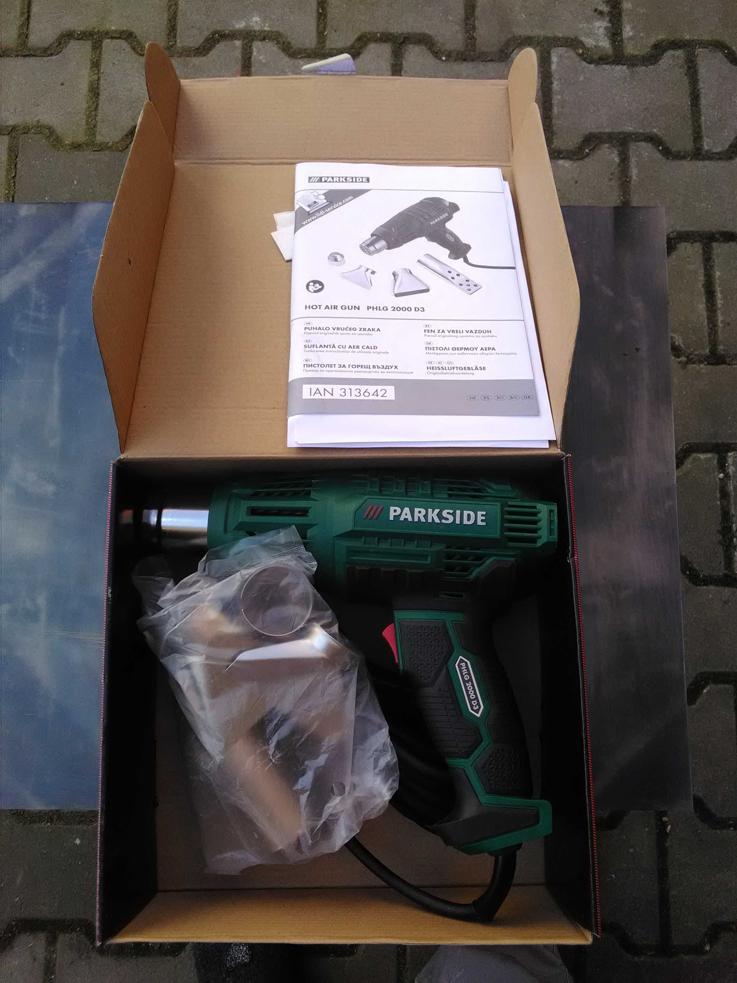 Vand pistol aer cald suflanta parkside IAN 313642 - Garage sale