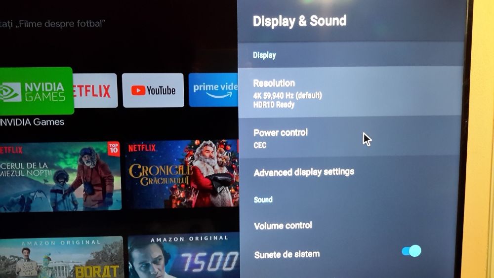 Vand  Nvidia ShieldTV  4K  DEFECT