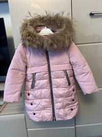Зимняя куртка для девочки 4-5 лет