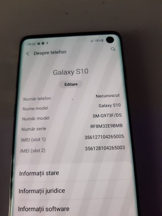 Samsung s10 dual sim