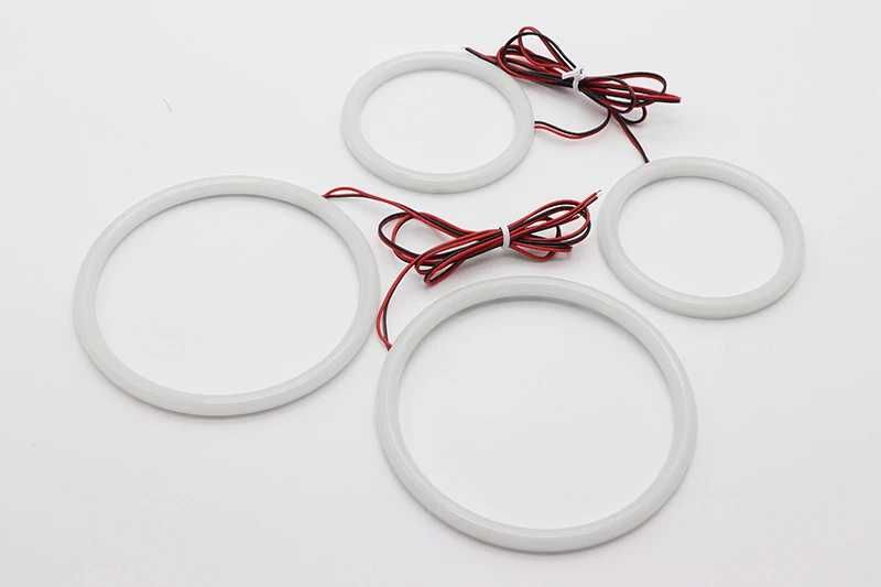 Set Kit inele Angel Eyes Cotton LED BMW Seria 5 E60, 105mm - 131mm