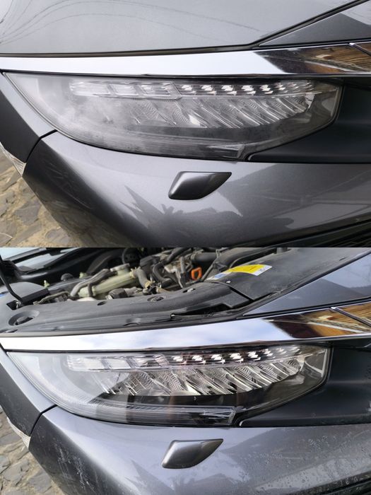 polish faruri + detailing interior
