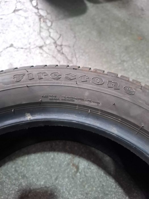 2 Всесезонни гуми Firestone 215/55/17 ДОТ22 7мм