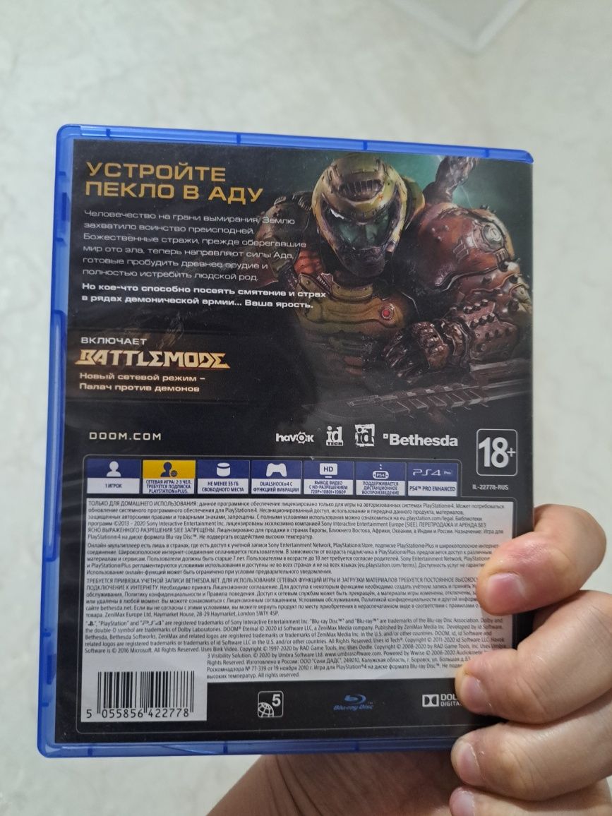 Doom Eternal ps4,ps 5