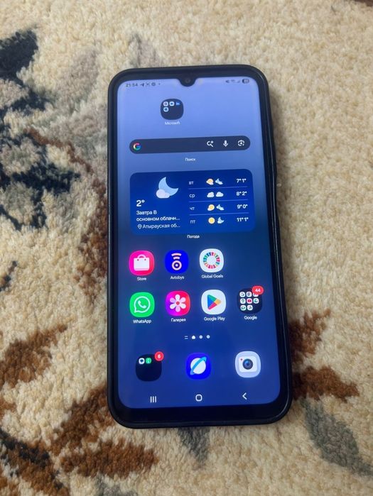 Samsung A05s Телефон сатамын чехол подаркы 1 жыл ысталған