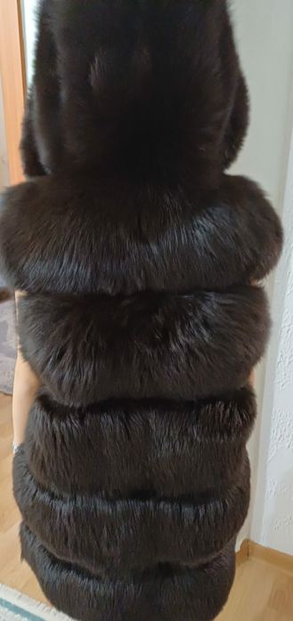 Жилет натуральный меха