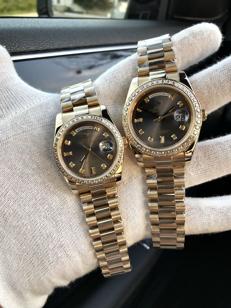 Ceas Rolex daydate chocolate dial 36 mm