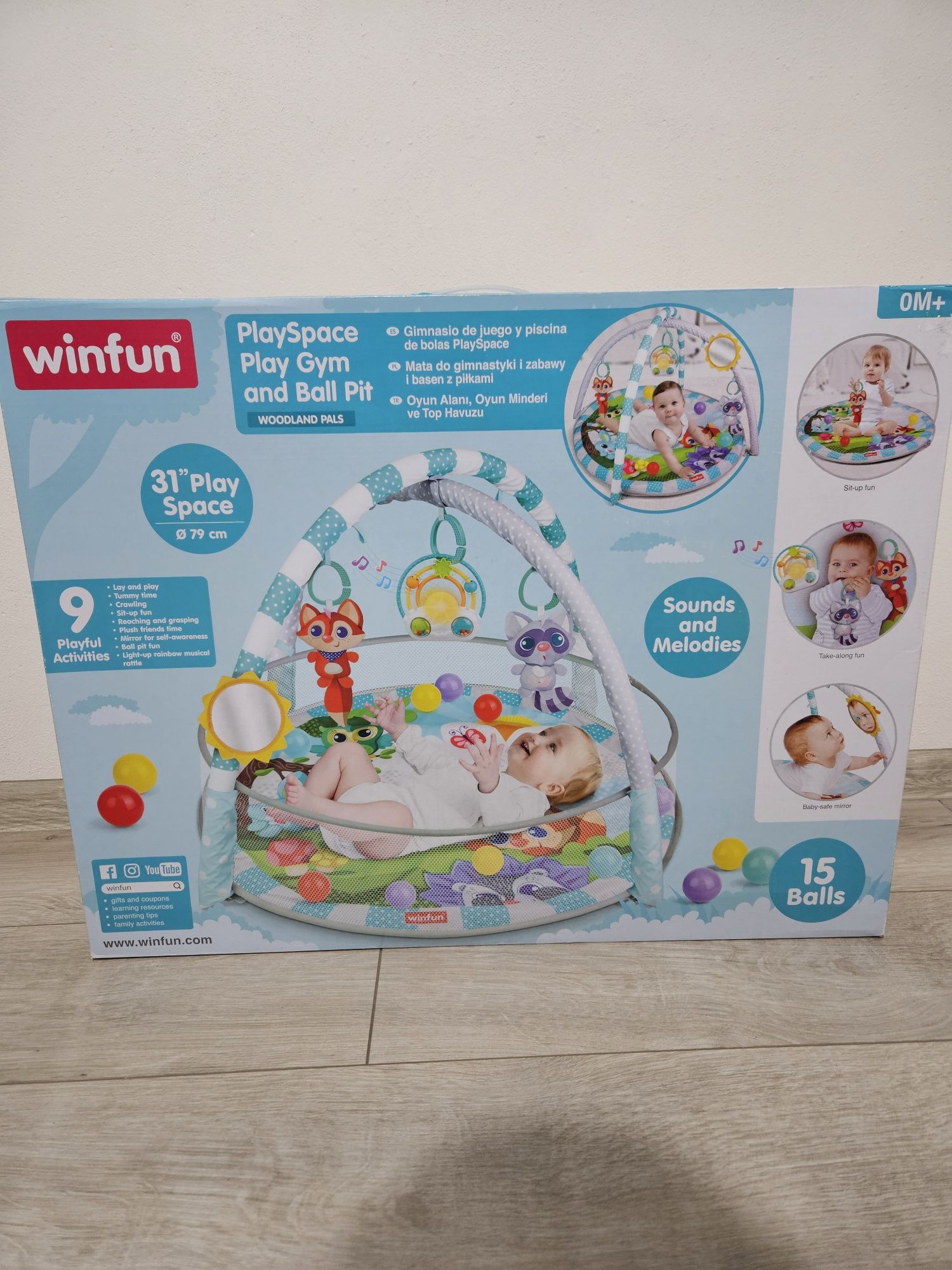 WINFUN Активна гимнастика с топчета