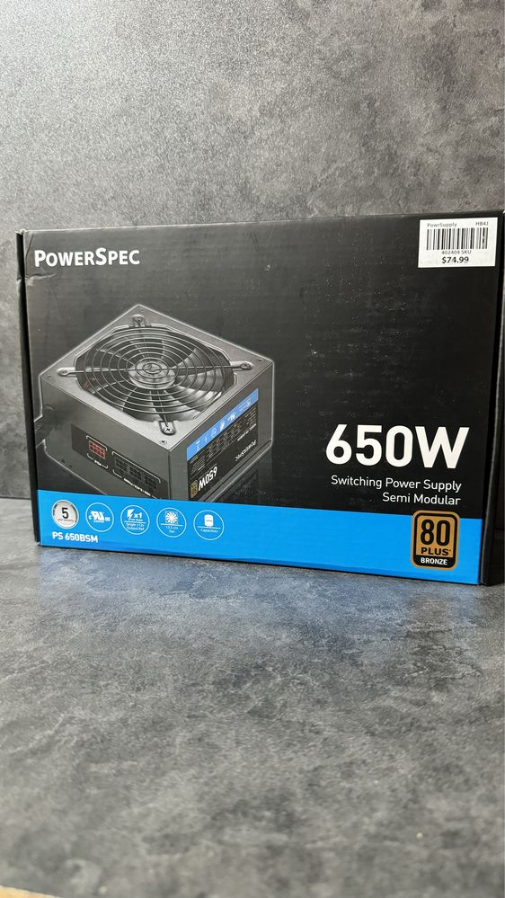 Kingspec 650W блок в количестве