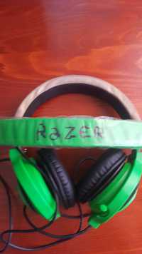 razer kraken green слушалки
