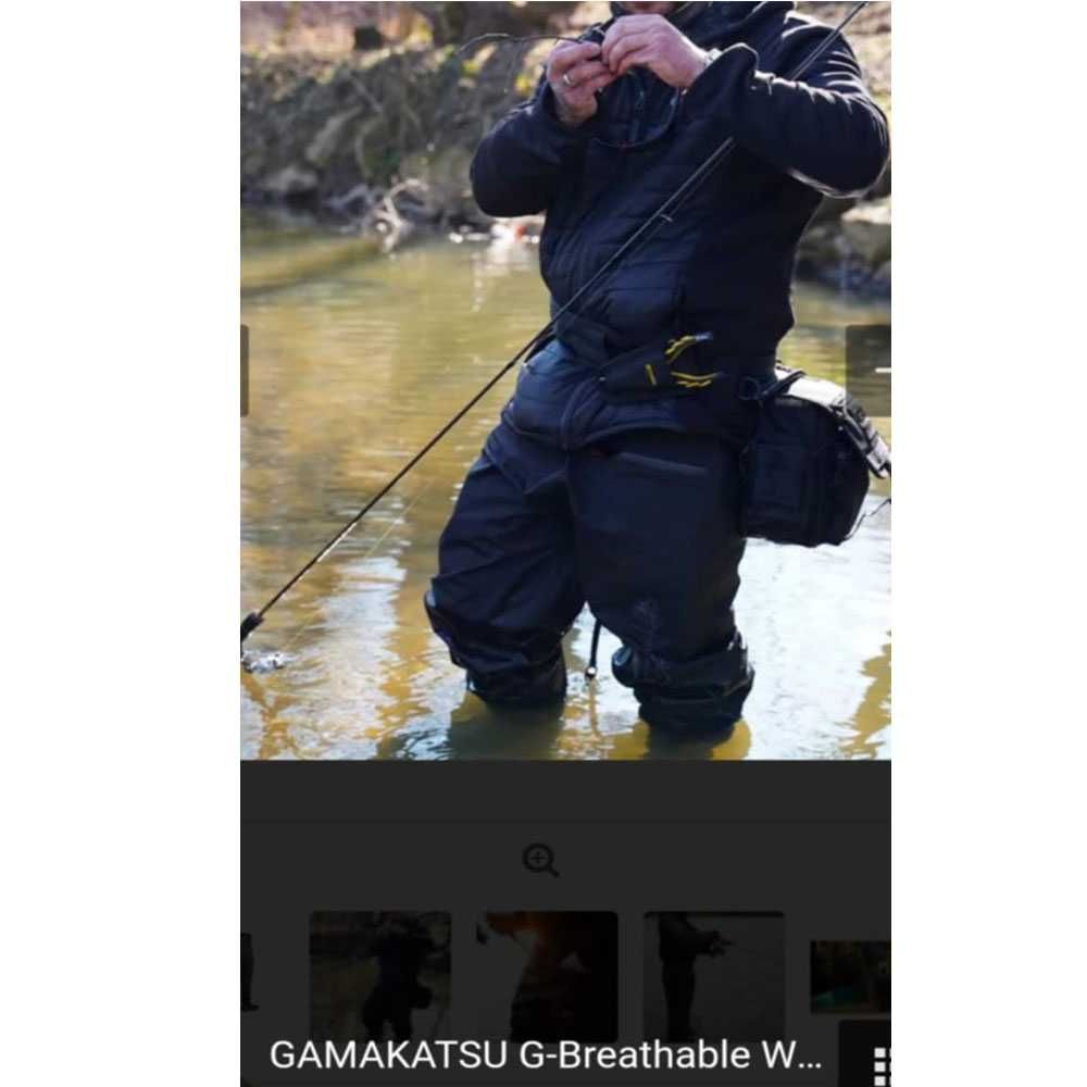 GAMAKATSU G-Breathable Wader панталон,гащеризон за  газене с ботуш M