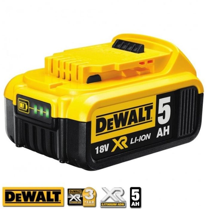 Батерия DeWALT DCB184 , 18V , 5АН Li-Ion 1 години ГАРАНЦИЯ