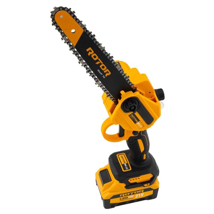 Mini drujba cu acumulator ROTOR RMC218, 2 acumulatori 21 V 4.0 Ah