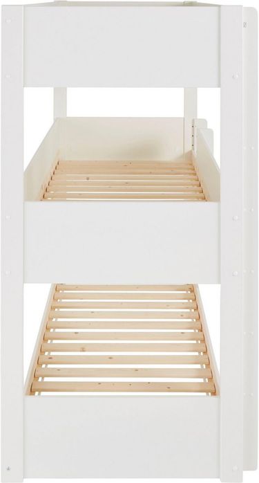 Pat etajat cu trei locuri Tipo , Alb