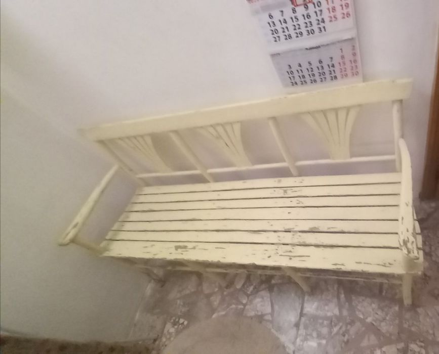 Ретро пейка,за чакалня и столове