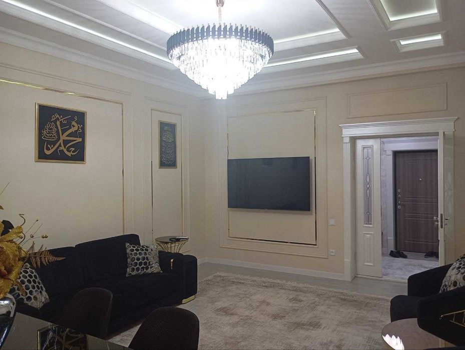 ЖК Jangoh — 4-комнатная с евро-ремонтом, метро Гафур Гулям‼️‼️‼️`