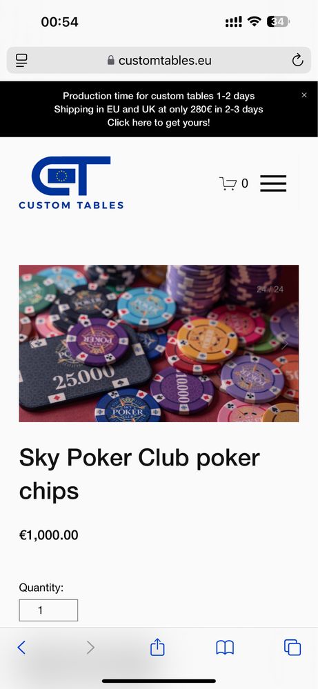 Jetoane de poker customizate cu logo tau acum pe stoc livrare rapida