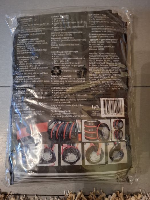 Huse pentru anvelope noi