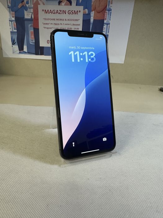 Iphone xs max / 256 gb / garantie / folie sticla cadou