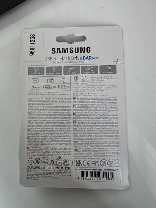Stick memorie USB Samsung BAR Plus 256GB USB 3.1