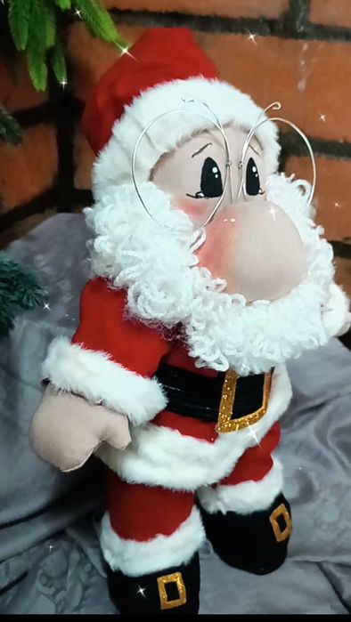 Дед мороз/Санта ручная работа/ кор бобо