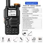 Радиостанция QUANSHENG UV-K5 5W 50-600MHz NOAA DTMF