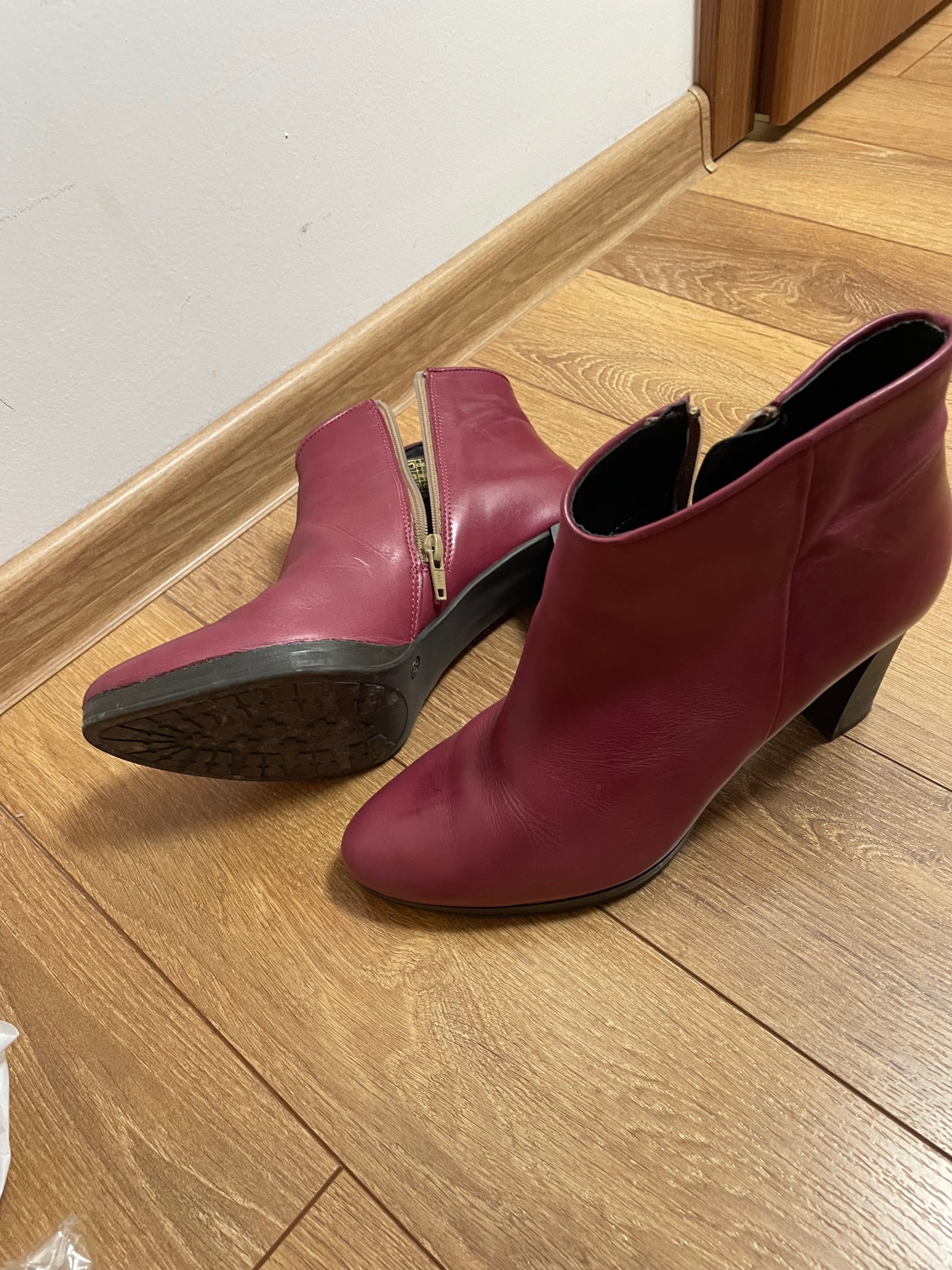 Vând cizme - botine de piele Alea Calzature