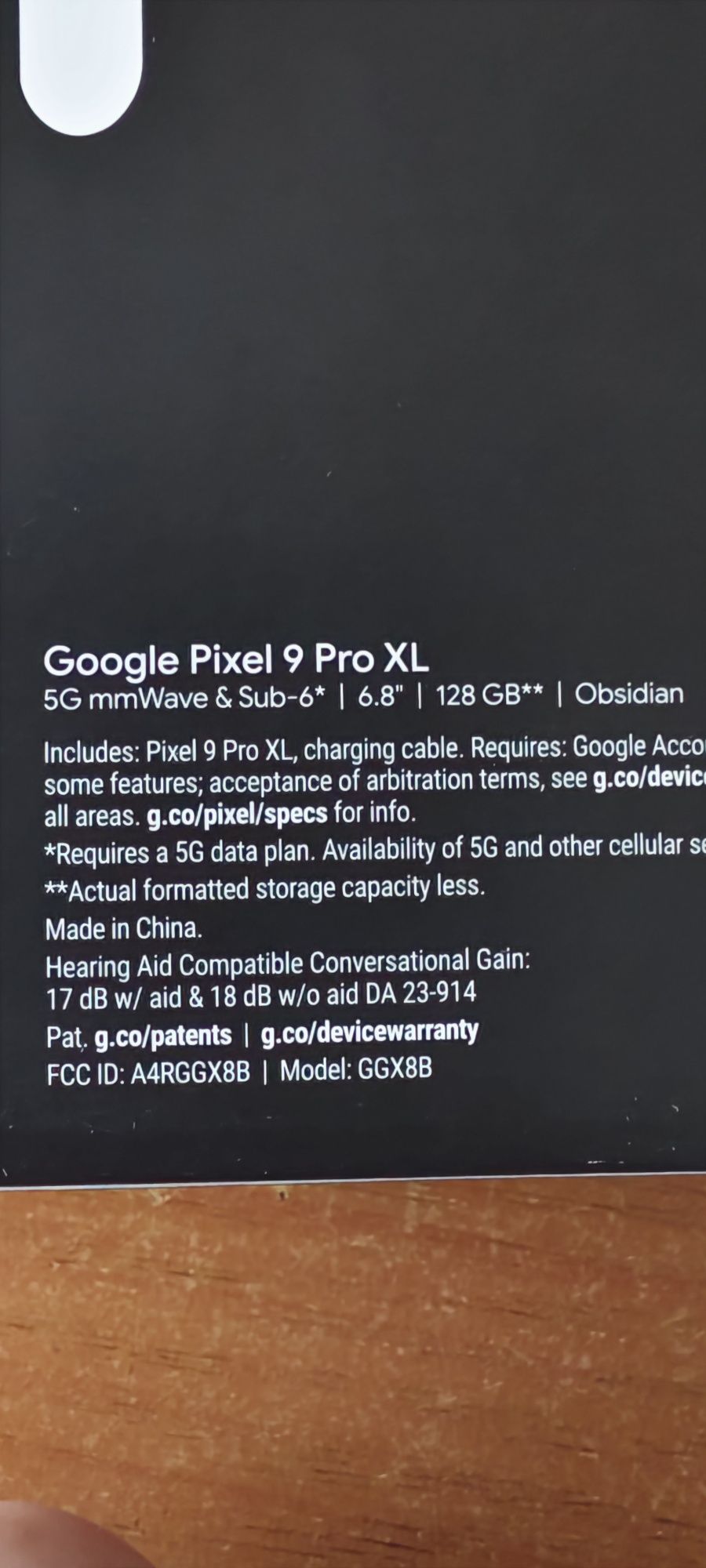 Продам Google pixel 9 pro xl