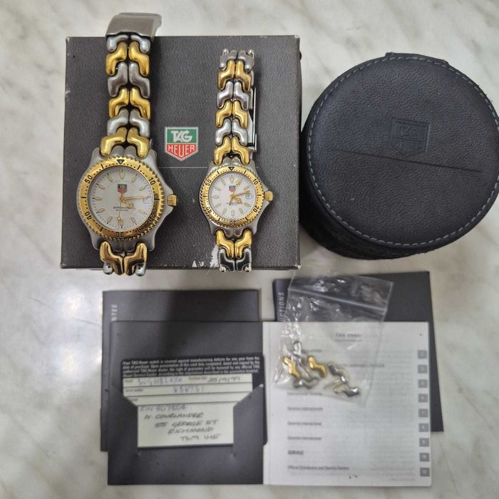 Set Ceasuri TAG Heuer Aquaracer WG1222-KO/2 Dama si Barbat Cutie 33760