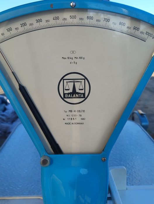 Balanta made in Romania