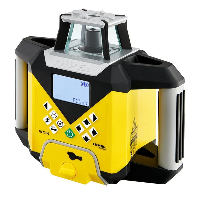 Laser rotativ Nivel System NL720G Digital, fascicul verde