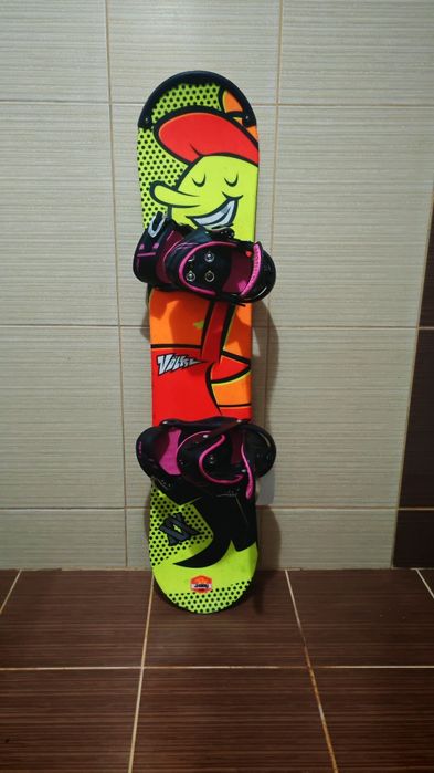 Placa snowboard 115 cm volkal -boots burton