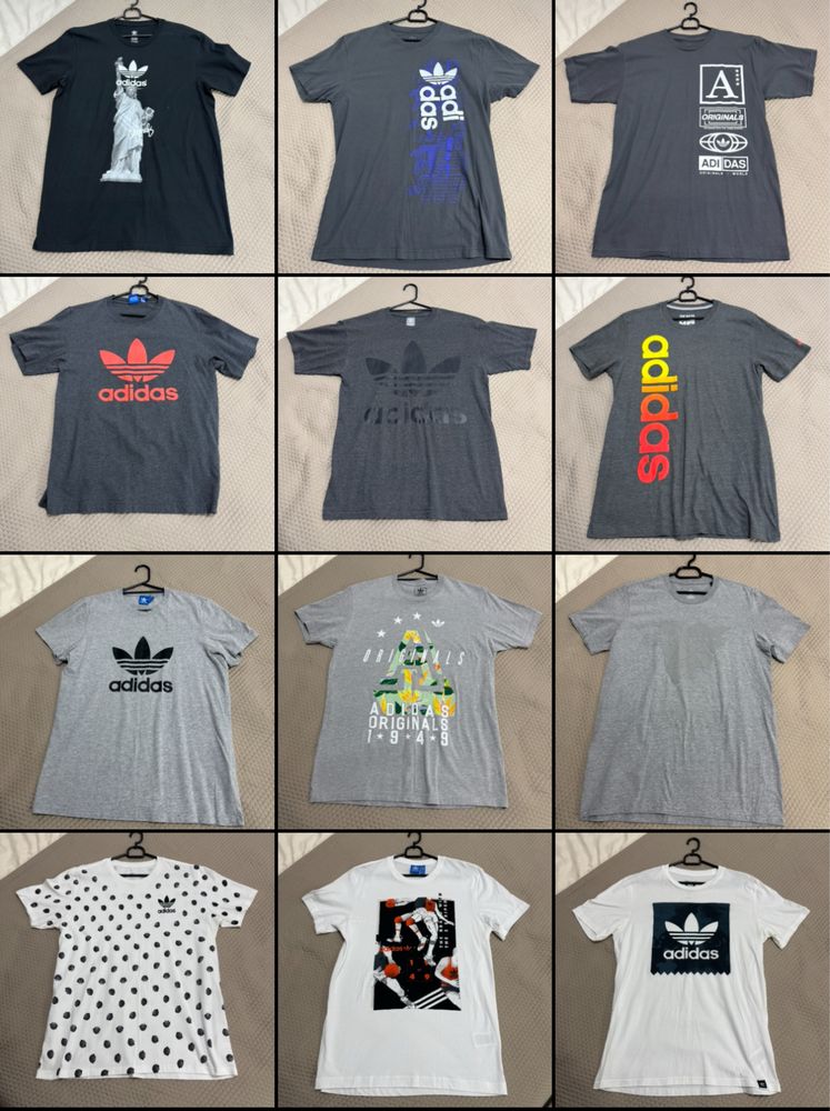 Tricouri Adidas noi si folosite in stare perfecta marimea M