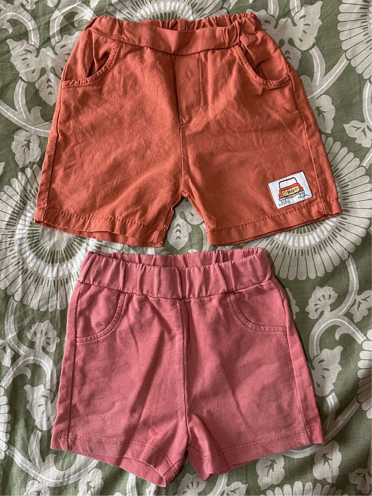 Рубашка H&m и двое пар шорт LCW на мальчика.
