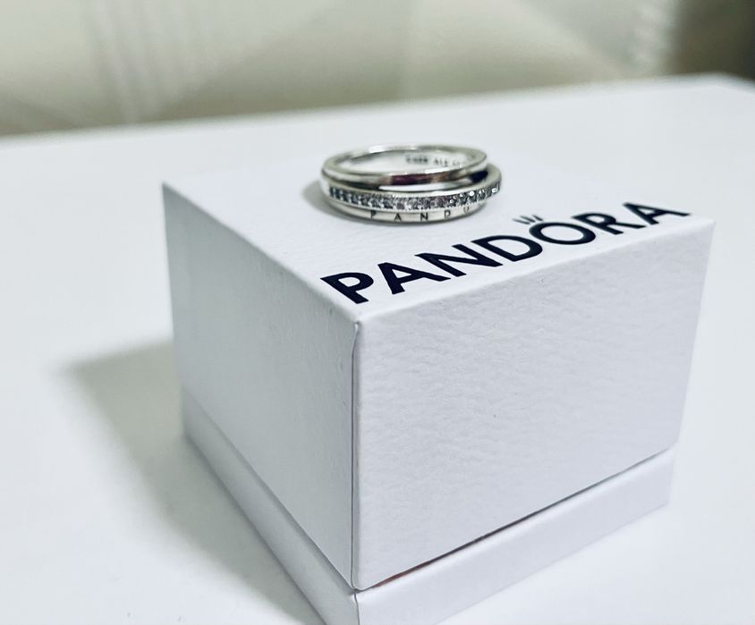 Пръстен Pandora Стъпка напред