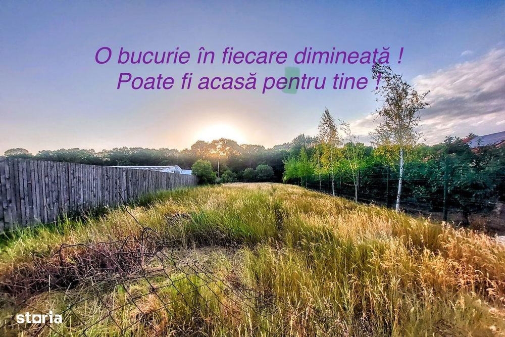 Teren pentru casa ( de vacanta )- 1200 mp - pădurea Spataru - Buzău