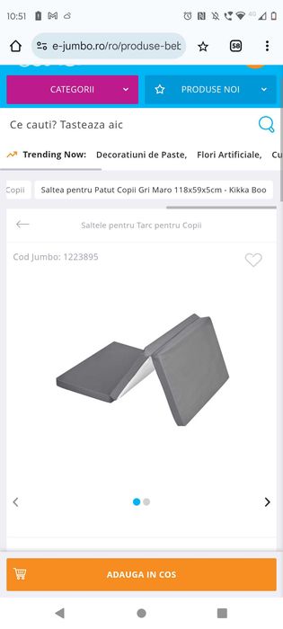 Pătuț mobil Jumbo