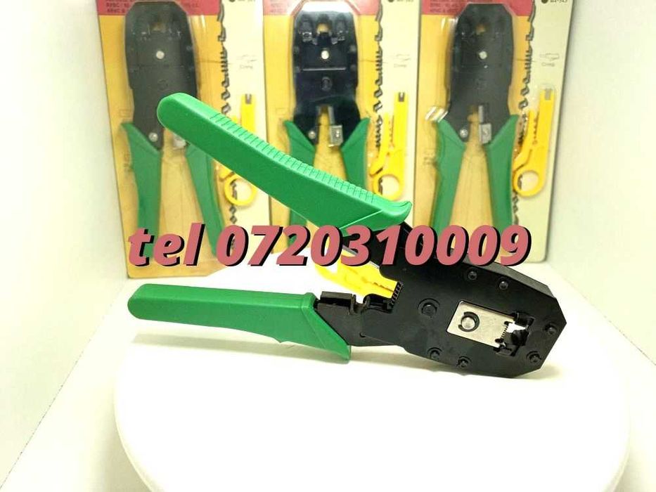 Cleste De Sertizare Modular 3 in 1 Rj45 Rj11 Cat5e Cat6