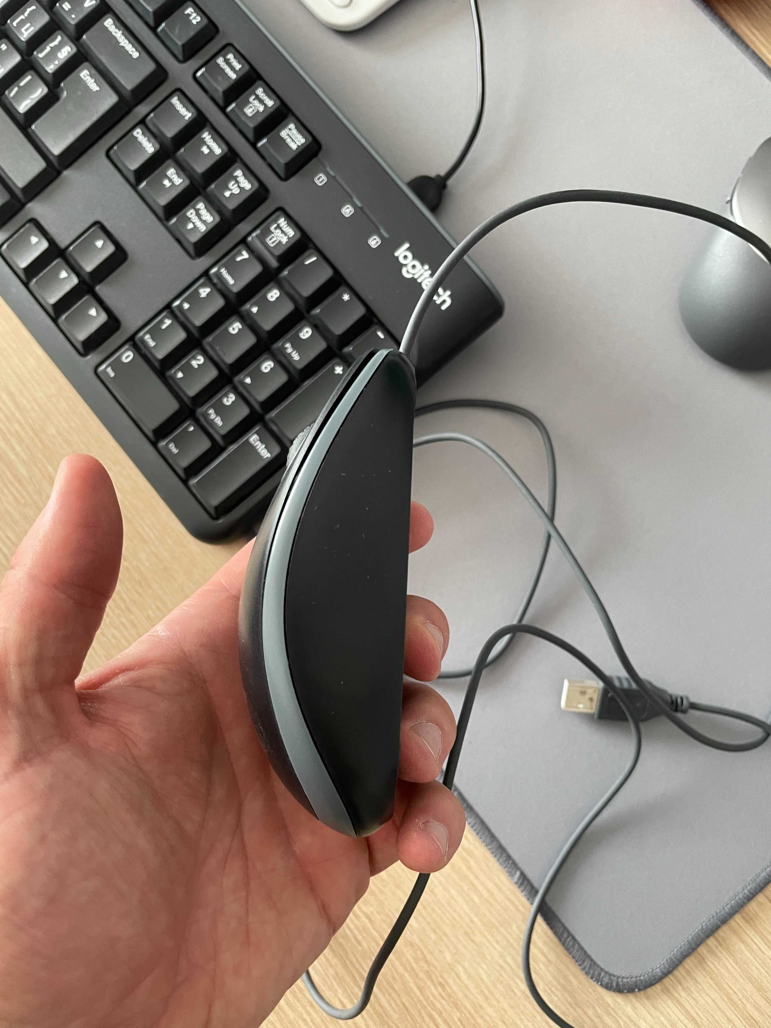 Клавиатура + мишка - Комплект Logitech MK120
