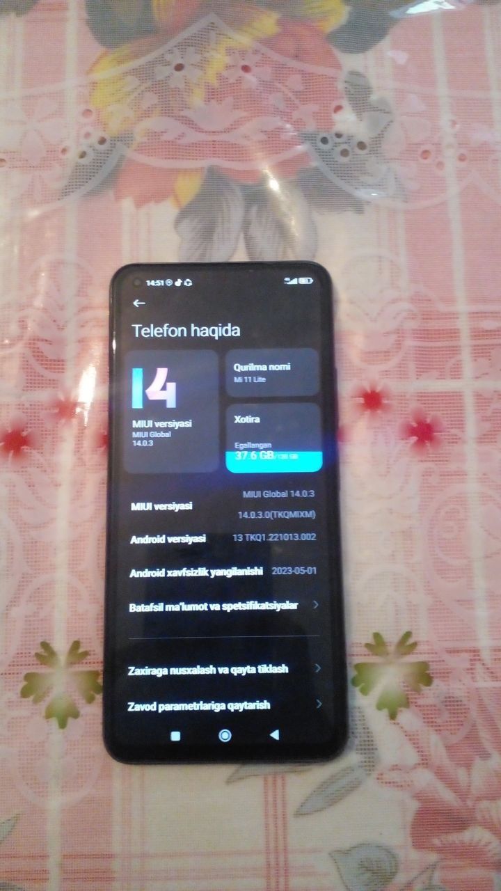 Xiaomi mi 11 lite ayriboshlash