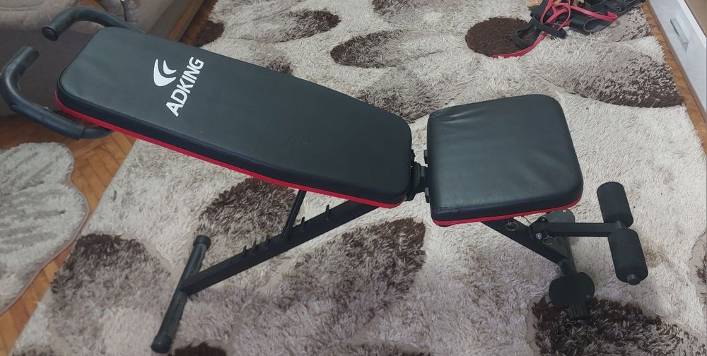 Bancuta fitness pliabila foarte versatila