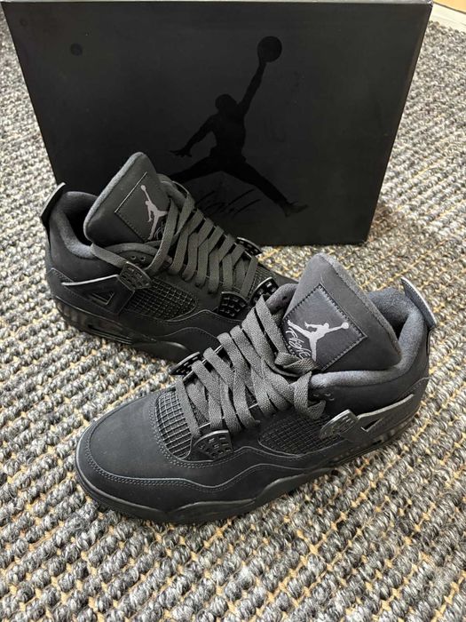 Sneakers Jordan 4 Black Thunder Black Cat Air Jordan Nike PREMIUM