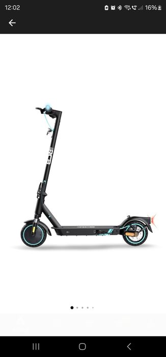 Trotineta electrica RCB, 4 trepte de viteza, 350w, 7.8AH, 25km/h, Negr