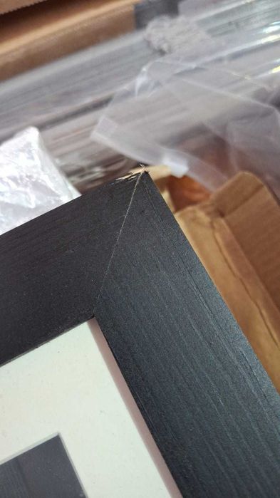 Rama foto Aolso, A4, lemn, capacitate 150 foi, magnetica, neagra