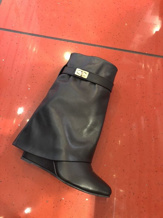 Gheata /platforma Givenchy / piele naturală 100% POZE REALE